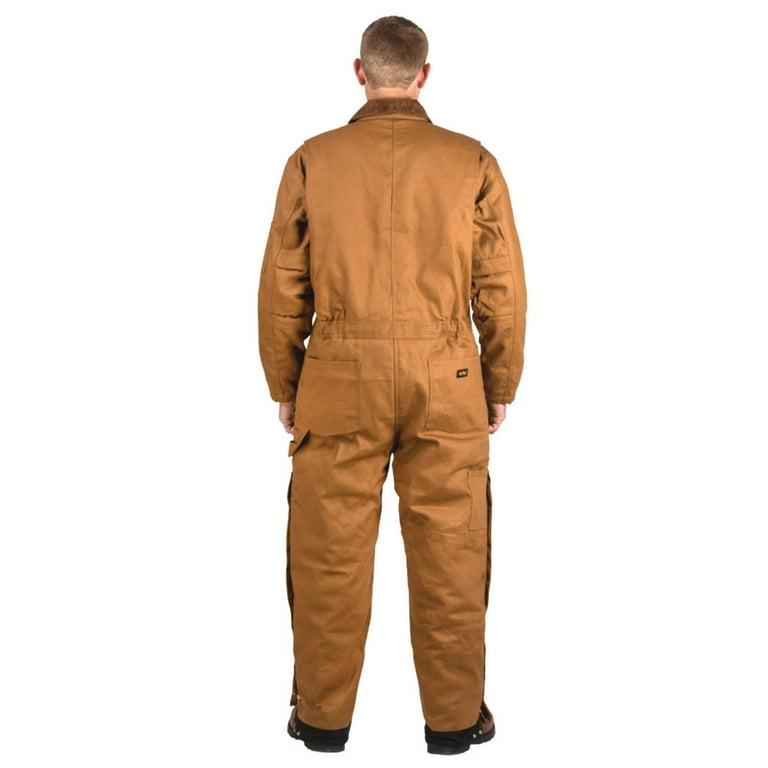 Walls Men's Zero-Zone Duck Insulated Coverall Pecan 3X-Regular