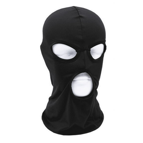3 Hole Full Face Mask, Women Men Thin Balaclava Face Mask for Hiking Motorcycle Bike Cycling Cap Ski