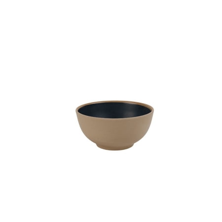 

Better Homes & Gardens 13-Ounce Bamboo Melamine Round Dip Bowl Blue Reactive