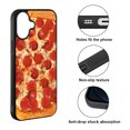 thumbnail image 2 of WIRESTER Shockproof Soft Rubber Cover Case for Apple iPhone 17 6.3" 2025, Pepperoni Pizza, 2 of 5