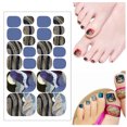 thumbnail image 1 of AYA Toe Nail Wraps Art Stickers Self Adhesive Tools Tips Polish Nail, 1 of 3