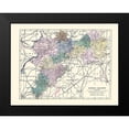 thumbnail image 2 of Bartholomew 24x19 Black Modern Framed Museum Art Print Titled - Kings County Ireland - Bartholomew 1882, 2 of 5