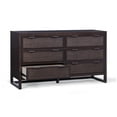 thumbnail image 7 of Teamson Home Hatteras Modern 6-Drawer Dresser with Natural Rattan Inset Panels, Solid Pine Wood Frame and Acacia Veneer, 7 of 7