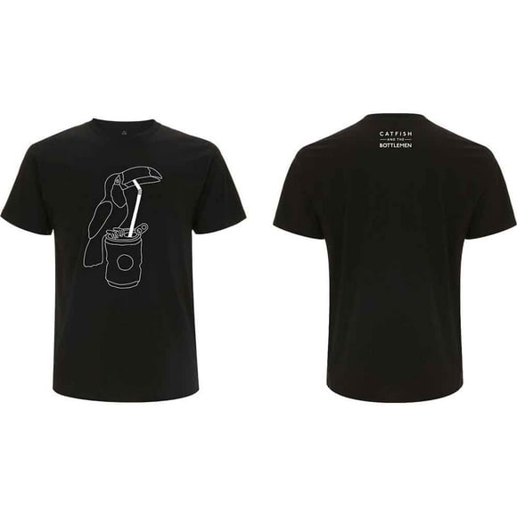 Catfish & The Bottlemen Unisex T-Shirt Toucan (Back Print)