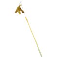 thumbnail image 1 of Cat Toy Wand Interactive Faux Feather Kitten Play Wand Cat Stick Toy with Bell, 1 of 10