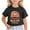 02 Black, variant on Girls Young Wild and Three 3rd Birthday Graphic Printed Tee Crewneck Short Sleeve Birthday Shirt 3-13Y