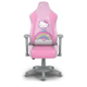 thumbnail image 1 of Silla de juego Hello kitty, silla ergonómica de alta calidad para ordenador y PC, silla de juego rosa de estilo automovilístico para niña, 1 of 3