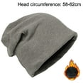 thumbnail image 2 of Gorros de invierno para hombre, orejeras con forro de lana, gorros de uso diario, 2 of 5