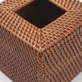 thumbnail image 3 of Funda para caja de pañuelos DECRAFTS, de ratán, tejida natural, cuadrada, 3 of 7