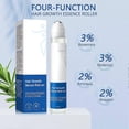 thumbnail image 3 of Hair Growth Serum Roll On, Rosemary Hair Growth Serum, Rosemary Hair Loss Treatment for All Hair Types (25ml), 3 of 5