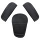thumbnail image 1 of two sets 3 Pieces Shoulder Crotch Pad Compatible with Car Seat Stroller High Chair, Harness & Strap Comfort Cushion （black）, 1 of 5