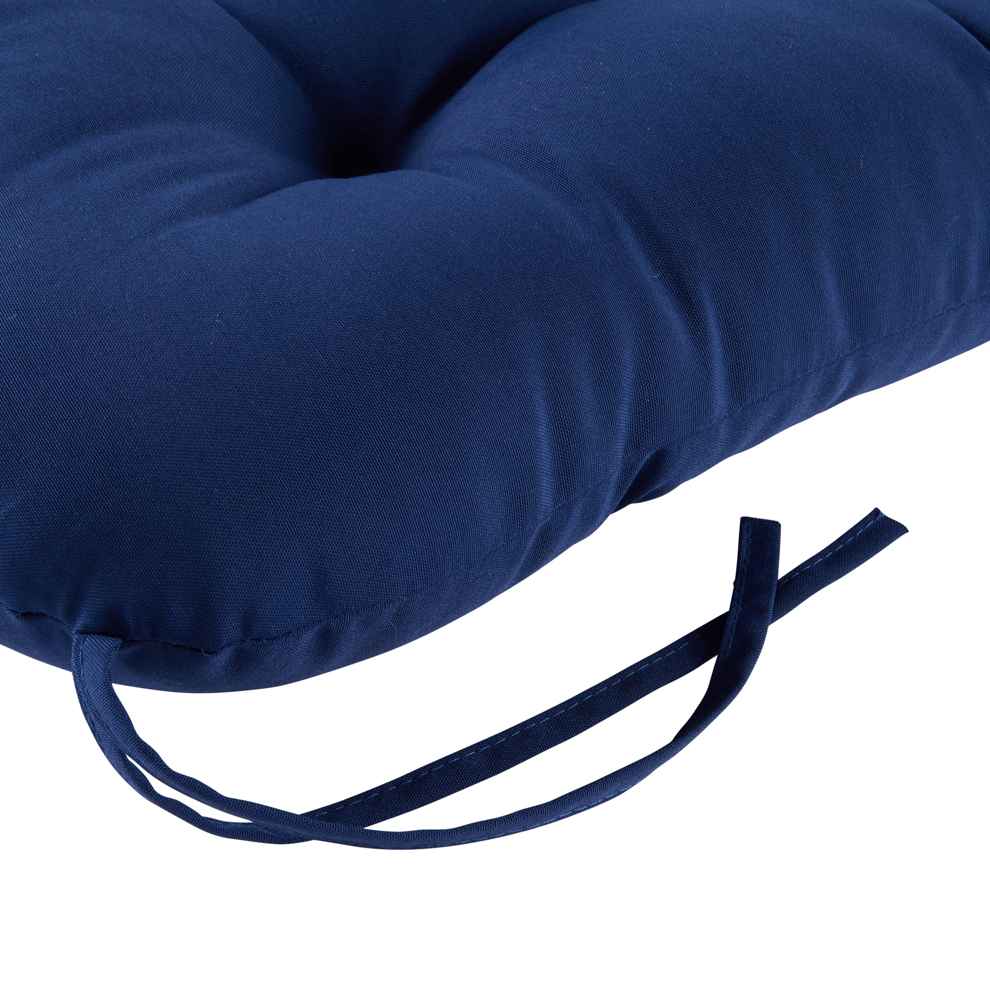 Greendale Home Fashions Outdoor Tufted 42'' x 21'' Chair Cushion, Marine Blue