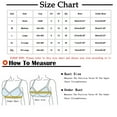 thumbnail image 2 of 2PC Sports Bras for Women Plus Size Full Coverage Push Up No Underwire Comfortable Breathable Bras Bralettes Everyday Bra,Blue,34 C, 2 of 3