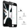 thumbnail image 3 of ZIZO TEMPERED GLASS Screen Protector for iPhone SE (3rd and 2nd gen)/8/7 - Black, 3 of 6