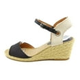 thumbnail image 2 of Sandalia con cuña Lucky Brand Kyndra para mujer, color negro, 2 of 5