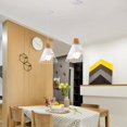thumbnail image 3 of Scandinavian Style Pendant Lights for Home Use, Modern Industrial Pendant Light with Adjustable Hanging Height, Compatible with Various Decor Styles for Cafes Bars Clubs, 3 of 5