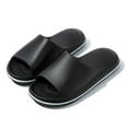 thumbnail image 2 of Vedolay Men's Slippers Men's Slippers Memory Foam Anti Slip Home Shoes Thick Bottom Cuddle Slippers,Black 11, 2 of 3
