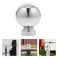 thumbnail image 1 of WEUVEB Ornamental Fence Topper De Inoxidable Para Decorar Postes De Jardín En Color Plata, 1 of 5