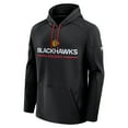 thumbnail image 2 of Men's Fanatics Black Chicago Blackhawks Authentic Pro Rink Hoodie, 2 of 6