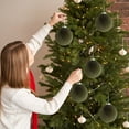 thumbnail image 7 of OEFNTAC 4pc Christmas Decorations Christmas Extra Large Flannel Christmas Decor Ball for Christmas Tree, 7 of 7
