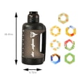 thumbnail image 2 of Popular! 2 Liters Bottle, Update Water Bottle Up Set With 7 Capsules Drinking Straw, Outdoor Water Bottle, 2 of 4