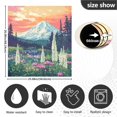 thumbnail image 5 of Yayeee Magnetic Dishwasher Cover for The Front Decoration Home Kitchen Machine Sticker Protector, Floral Mountain, 5 of 6