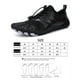 thumbnail image 4 of Zapatos de vadeo JShteea Zapatillas de deporte de goma suave unisex Para La playa Negro 36, 4 of 9