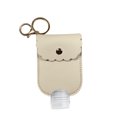thumbnail image 1 of Sonducket Botella de viaje Portátil Color sólido Reemplazo elegante Reutilizable Recargable Moda Viaje Llavero Fob Titular con llavero Carteras Blanco Sonducket AP012567-08, 1 of 6