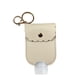 thumbnail image 1 of Minnieouse Botella de viaje de cuero PU Reemplazo portátil con estilo Reutilizable Recargable 30ml Viaje Viaje Titular de llavero con llavero Carteras Blanco Minnieouse AP012567-08, 1 of 6