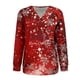 thumbnail image 3 of Sudadera holgada de Navidad Gibobby Vino M, 3 of 4