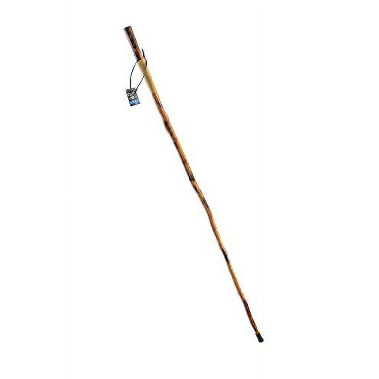 SE Survivor Series Hand Carved Wolf Hiking Stick, 55