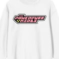 thumbnail image 2 of Powerpuff Girls Team Bubbles Crew Neck Long Sleeve White Adult Sweatshirt, 2 of 4