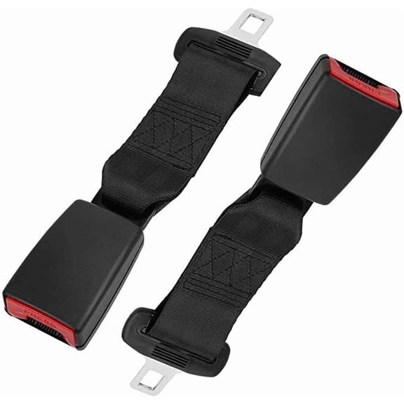 Pack of 2 Seat Belt Extender for Cars Universal Seat Belt Car Buckle Extension, Comfortable and Convenient for Car Seat Universal