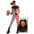 thumbnail image 2 of Women's Malicious Clown Costume, Small, 2 of 8