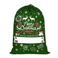 thumbnail image 3 of Venta al por mayor de sacos navideños de Papá Noel 2023 con cordón 50x70, saco rojo suave de Papá Noel para niños con cuerda, 3 of 4