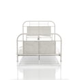 thumbnail image 2 of Furniture of America Staley Industrial Metal Bed, Eastern King, White, 2 of 4