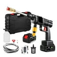 thumbnail image 2 of 30Bar Wireless High Pressure Car Wash Washer Gun Foam Generator Water Gun Spray Cleaner With Box for 18V Battery ,Easy Use, 2 of 6