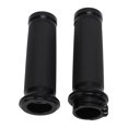 thumbnail image 1 of Empuñaduras de Motocicleta Akozón 1 Par 25 Mm Universal Puños de Manillar aleación de Aluminio Antideslizante Negro para Motocicletas Y Bicicletas ANGGREK Otros, 1 of 8