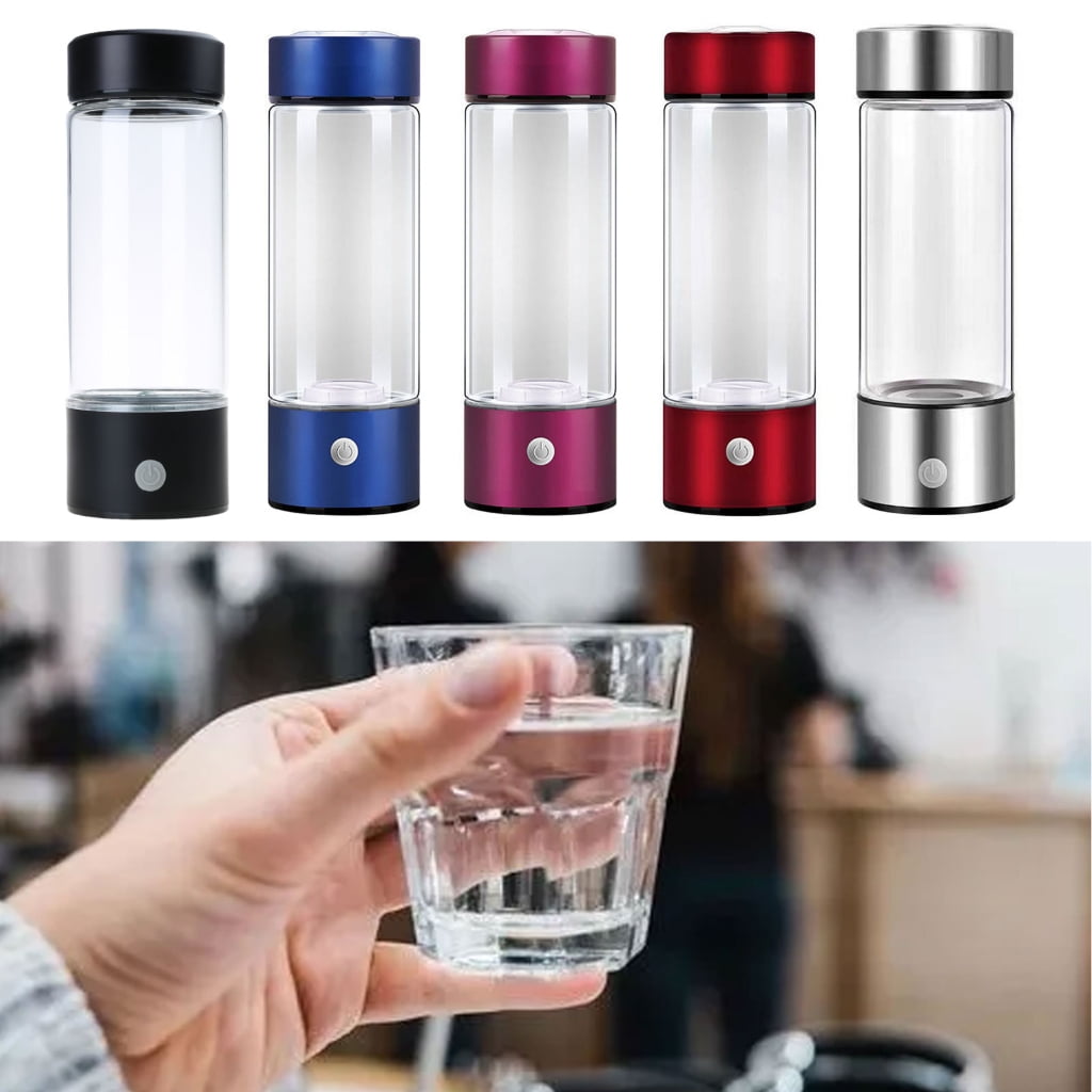 HGYCPP Convenient 420ml Water Glasses Hydrogen Water Bottles Hydrogen Water Generator Electric Hydrogens Rich Water Generator Cup