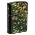 thumbnail image 2 of Zippo Lighter: Peacock Design - 540 Tumbled Brass 48846, 2 of 4