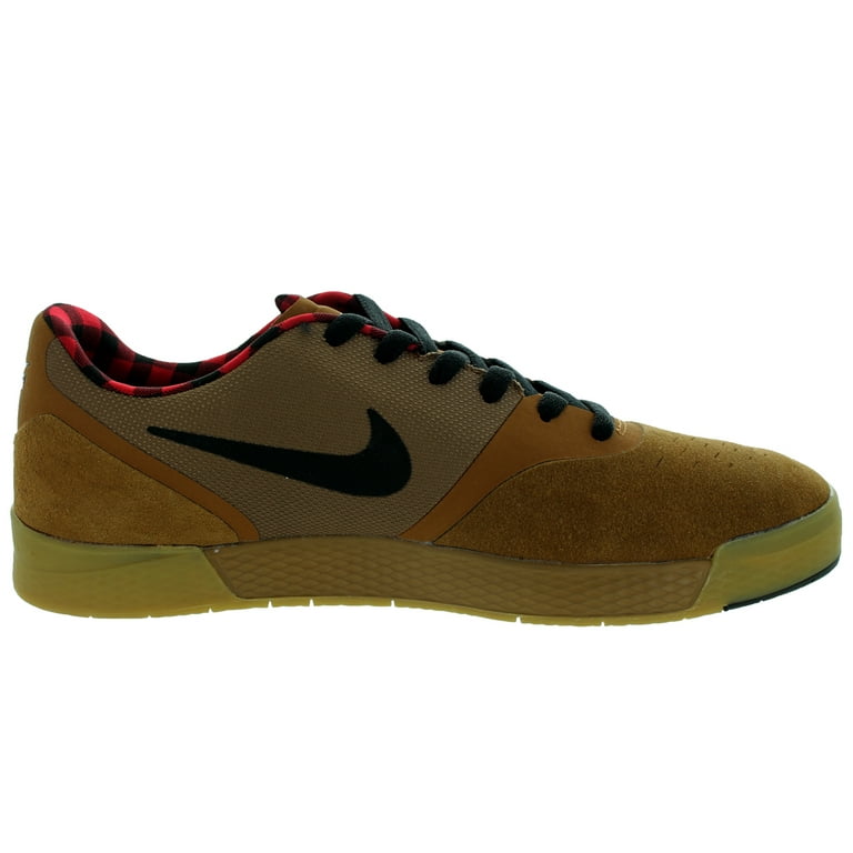 Men's Paul Rodriguez CS Ale Brown/Black/Gym red Skateboarding Shoes - Walmart.com