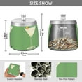 thumbnail image 2 of Yayeee Ashtray with Lid for Cigarette Smokeless Stainless Steel Home Ash Holder, Green Lemon Juice, 2 of 7