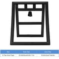 thumbnail image 4 of Pet Door for Screen Door, Pet Screen Door, Doggy Door with Magnetic Flap Lockable Cat and Dog Door for Existing Screen/Sliding Door, Window and Porch, Small Medium Cat Dog Freely Entry and, 4 of 8
