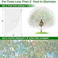thumbnail image 3 of Deer Netting 7Ft X 100Ft Heavy Duty, Breathable Mesh Fabric, Bird NettingforFruit Trees, Vegetable Garden, Outdoor Garden Gear, 3 of 5