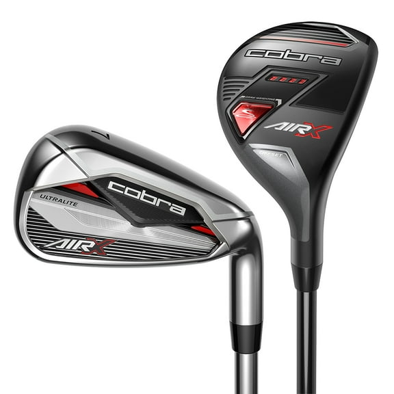 NEW Cobra Air-X 4-PW Hybrid Irons Steel Stiff