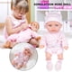 thumbnail image 1 of Reborn Baby Doll vinilo niño con grandes ojos sombrero realista bebé juguete niños regalo, 1 of 6