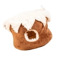 thumbnail image 3 of Nido cálido de invierno para hámster, cama para mascotas cómoda, portátil, divertida y compacta, para hacer ejercicio, casa para hámsteres y, 3 of 7