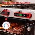 thumbnail image 3 of AGCAN Digital Meat Thermometer with Dual Probe, Waterproof Cooking Thermometer with Backlight, Instant Read Food Thermometers for Oven Grilling Cooking, 3 of 9