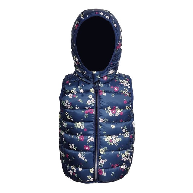 Chaleco Ultraligero George Niña 1A Flores Multicolor