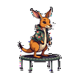 thumbnail image 5 of cartoon Kangaroo Theme Stickers, Waterproof Kangaroo Theme Sticker for Water Bottle Laptop Phone Cases Planner Skateboard Luggage Helmet Party Favor Decor, Ideal for Adults Teens Teacher Rewards, 5 of 9